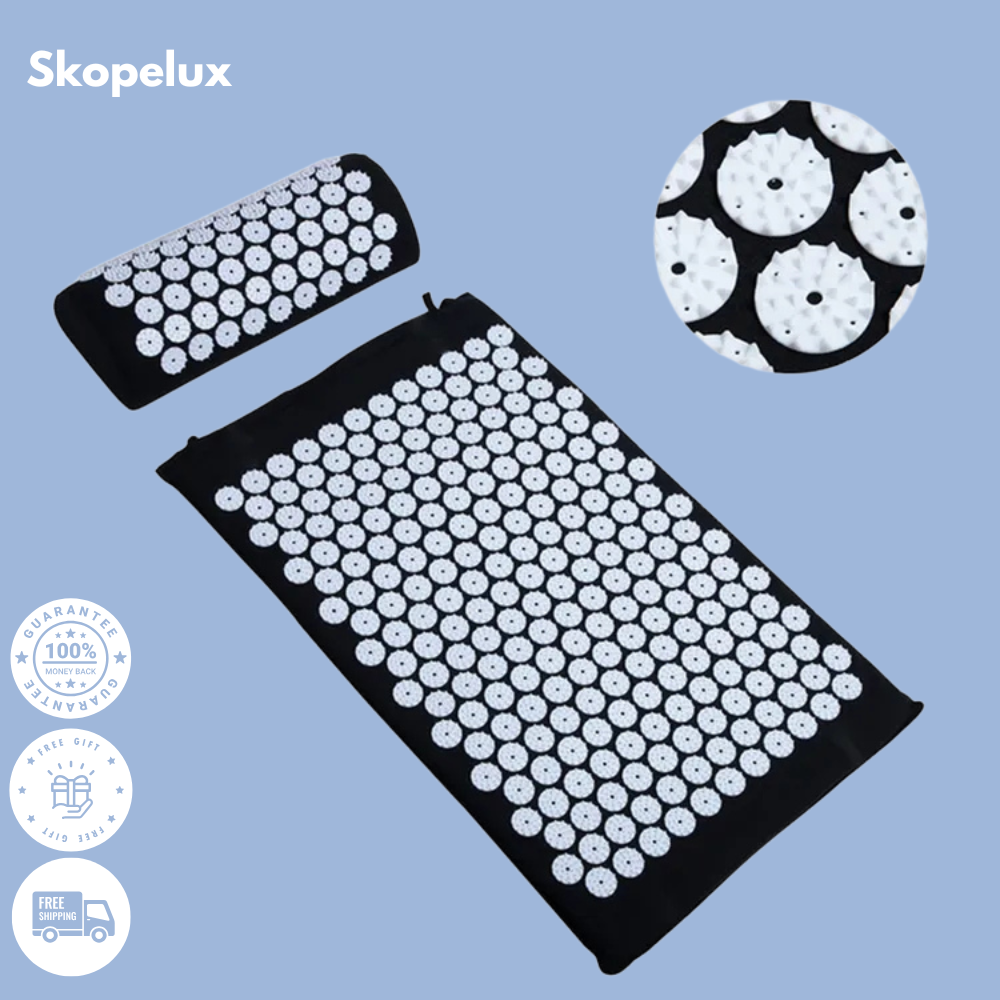 Acupressure Mat & Pillow Set